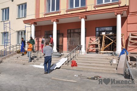 Новый корпус школы №30 в Ижевске почти готов