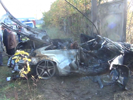 Авторитетный бизнесмен из Удмуртии и его партнеры заживо сгорели в автомобиле