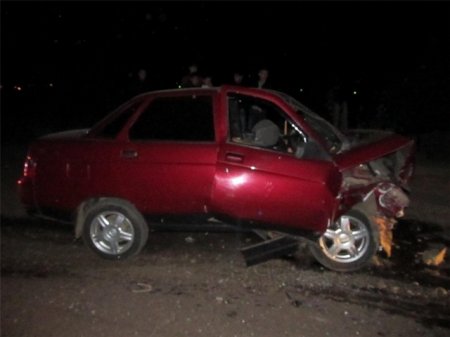 «Десятка»  протаранила Matiz в Удмуртии: двое погибли