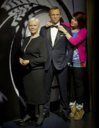 В музее Мадам Тюссо появился восковой агент 007