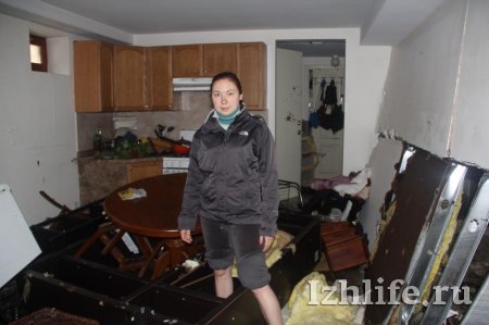 Фотофакт: так пострадала квартира уроженки Воткинска после урагана «Сэнди» в Нью-Йорке
