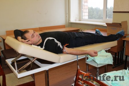 Полицейские Ижевска сдали донорскую кровь
