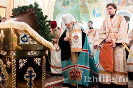 Фотофакт: в Ижевске отметили Рождество Христово