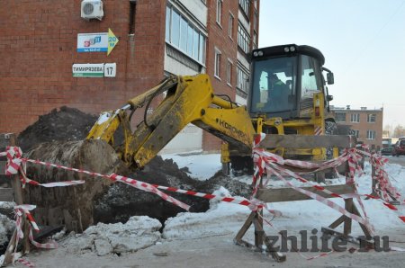 Многоэтажки по улице Тимирязева в Ижевске остаются без горячей воды