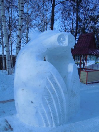 Фотофакт: конкурс снежных фигур прошел в Ижевске