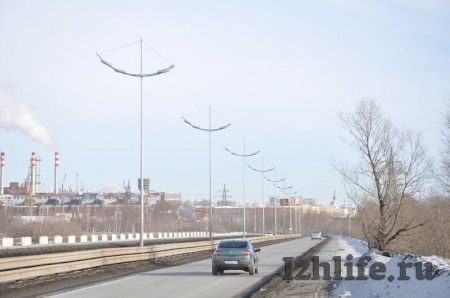 Дурацкий вопрос: что за красные фонари установлены на Южной набережной в Ижевске?