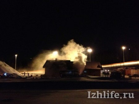 Пожар в горнолыжном курорте Нечкино удалось потушить за 20 минут