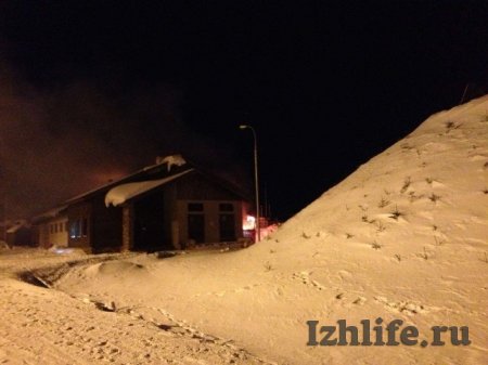 Пожар в горнолыжном курорте Нечкино удалось потушить за 20 минут