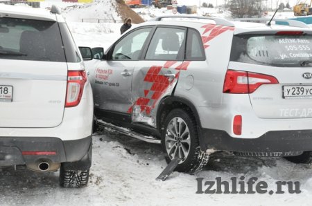Гонки «Автоледи» в Ижевске отменили из-за аварии