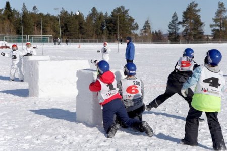 Россияне завоевали «бронзу» на чемпионате Европы по игре в снежки
