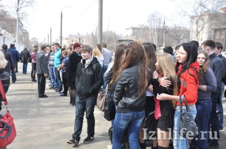 В Ижевске эвакуировали студентов колледжа