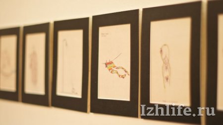 Выставка картин из блокнота проходит в Ижевске