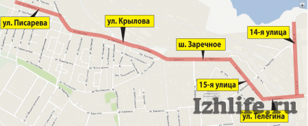 Власти Ижевска опубликовали график ремонтов городских дорог