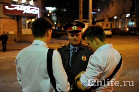 Антиалкогольный рейд провели полицейские Ижевска