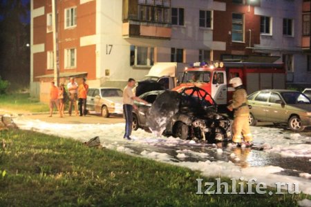 Поджигателем машин в Ижевске оказался угонщик детского велосипеда