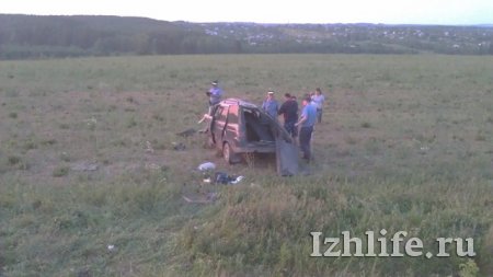 В Удмуртии в аварию попали 3 легковушки