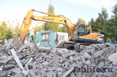 Что будет на месте снесенного детского сада на Ворошилова в Ижевске?