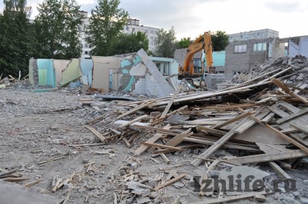 Что будет на месте снесенного детского сада на Ворошилова в Ижевске?