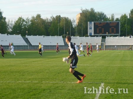 Ижевские футболисты не смогли выиграть у саранского клуба «Мордовия»