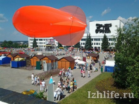 На Рыжем фестивале в Ижевске запустят аэростат размером с пятиэтажку