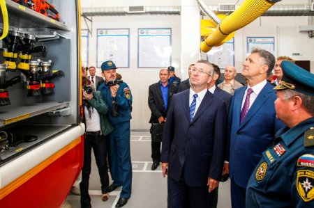 В центре Ижевска открылось новое пожарное депо