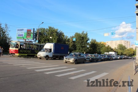 На улице Кирова в Ижевске не работают светофоры