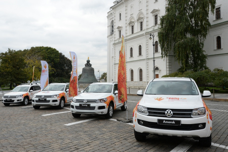 31 автомобиль кортежа Эстафеты Олимпийского огня приедет в Ижевск