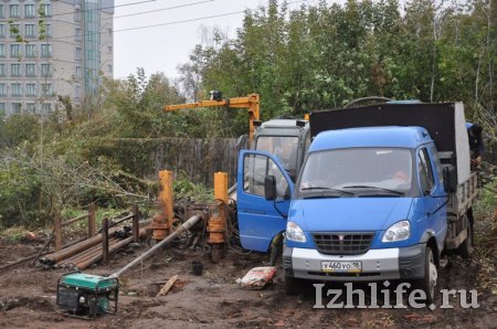 Расширение улицы Карла Маркса в Ижевске начали с переноса коммуникаций