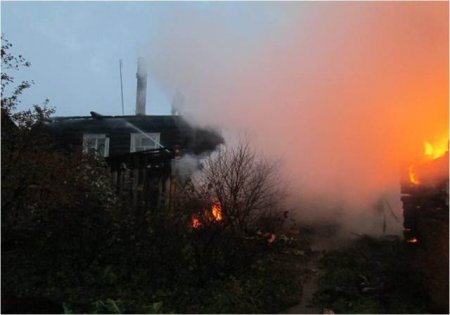 В Удмуртии 3 человека погибли при пожаре