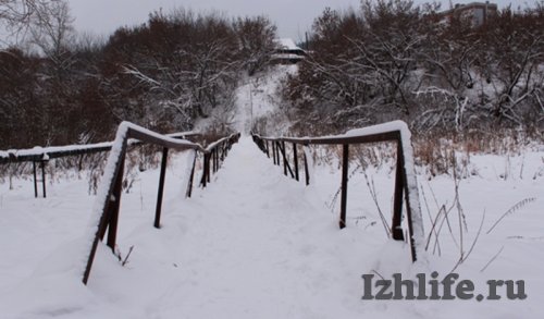 Отремонтируют ли мост от городка Металлургов в Ижевске?