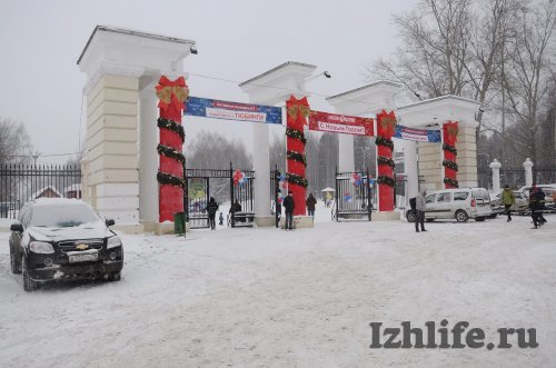 В парке Кирова в Ижевске открылась новая лыжная трасса