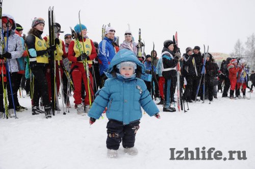 В парке Кирова в Ижевске открылась новая лыжная трасса