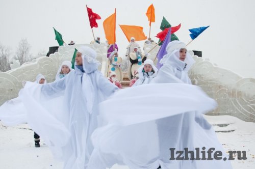 В Ижевске фестиваль «Вместе теплее» открыли с олимпийским размахом