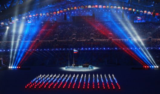 Самые интересные моменты церемонии открытия Олимпиады в Сочи
