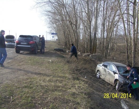 Две иномарки из Удмуртии попали в аварию в Татарстане