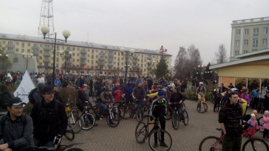 Велосипедисты Ижевска официально открыли велосезон