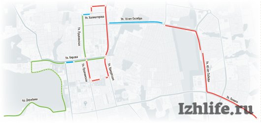 Ко Дню города в Ижевске появятся три новых велодорожки