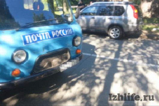 В Ижевске автомобиль «Почты России» сбил ребенка