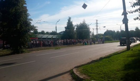 В Ижевске около Сельхозакадемии загорелся трамвай