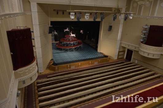 Что находится за кулисами Русского драматического театра в Ижевске?