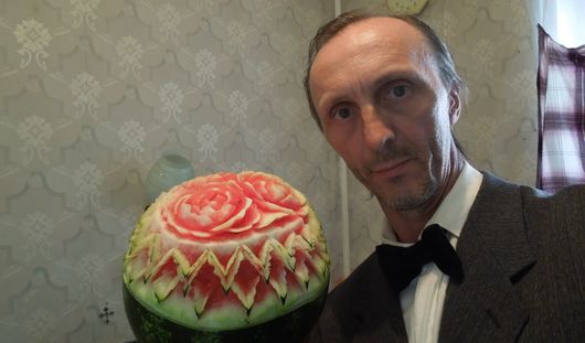 Искусство из капусты: японский художник делает скульптуры из овощей
