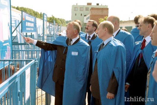 7 визитов Владимира Путина в Ижевск