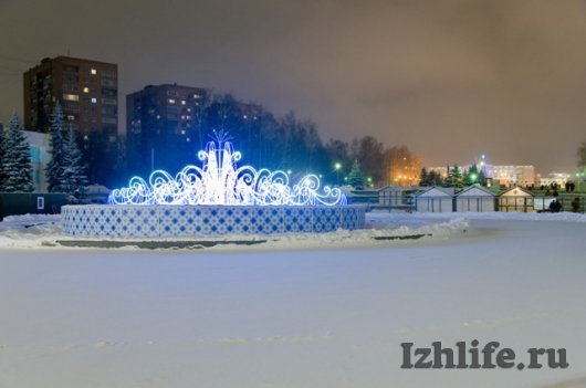 На ледовый городок в Ижевске потратят около 2 млн рублей