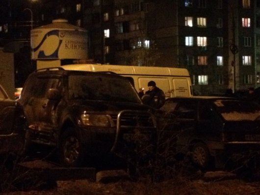 Два автомобиля сгорели в Ижевске прошедшим вечером