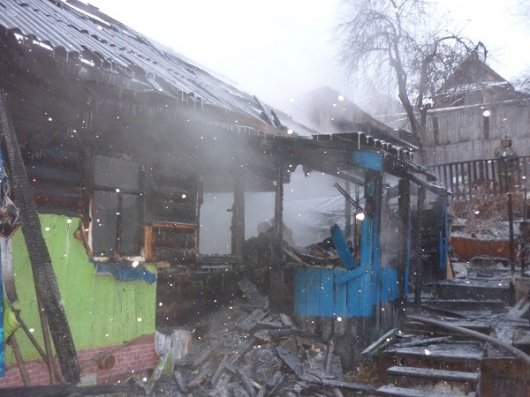 В Ижевске в пожаре погибли два человека