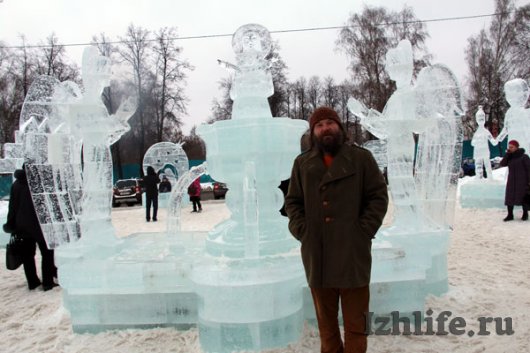 Ижевские скульпторы: создавая образы ледяных ангелов, ты проживаешь их духовный путь