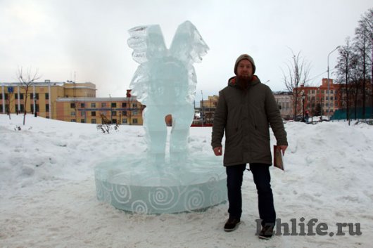 Ижевские скульпторы: создавая образы ледяных ангелов, ты проживаешь их духовный путь