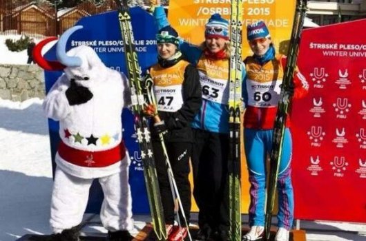 Бронзового призера Универсиады из Удмуртии на лыжи поставила подруга