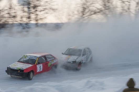 Трековые зимние гонки прошли в Ижевске
