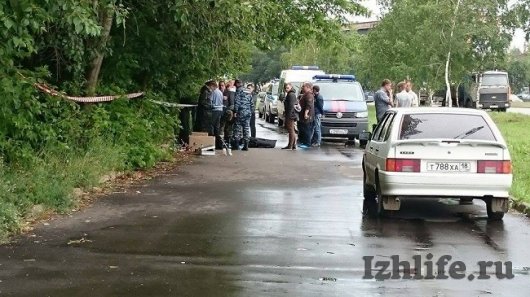 В Ижевске на улице 9 Января обнаружили труп женщины